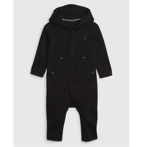 GAP FIT black hooded romper jumpsuit